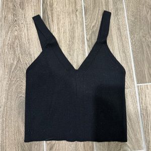 Madewell Cropped Sweater Tank